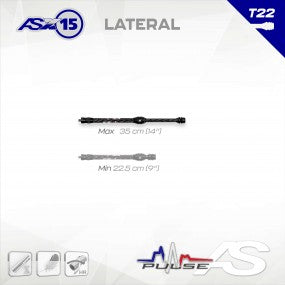 Stabilisation Latérale Arc Système X15 Télescopique - Archery Connect