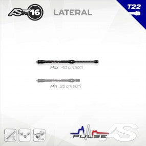 Stabilisation Latérale Arc Système X16 Télescopique