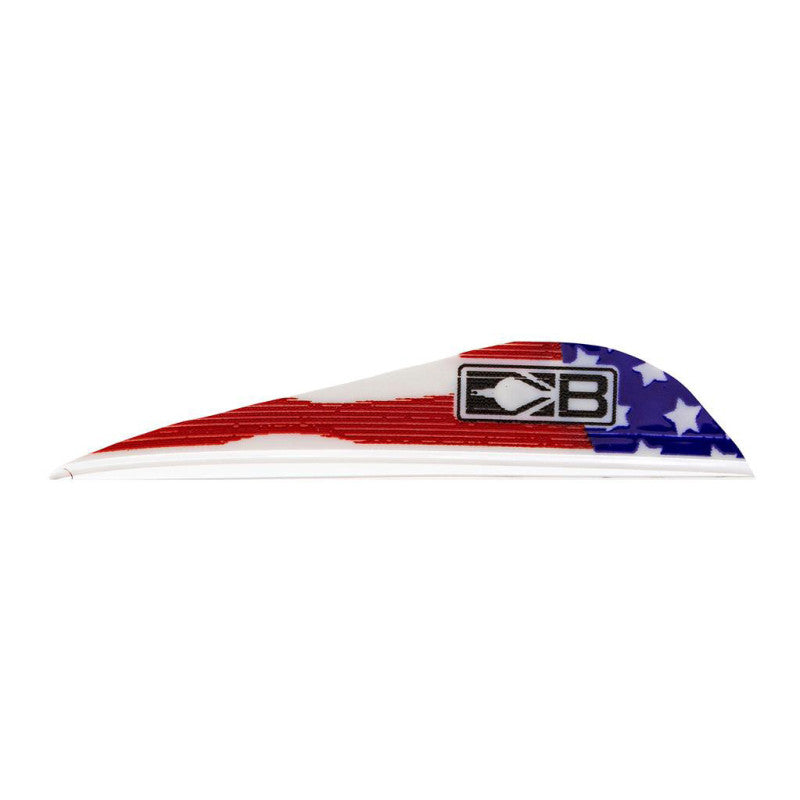 Plumes Bohning Heat Parabolic 2.5 pouces - Vue 2 - Archery Connect