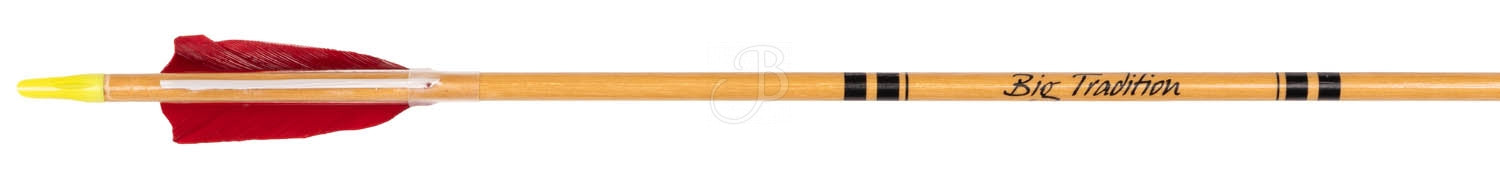 Flèches en Bois Basic 3" BIG TRADITION