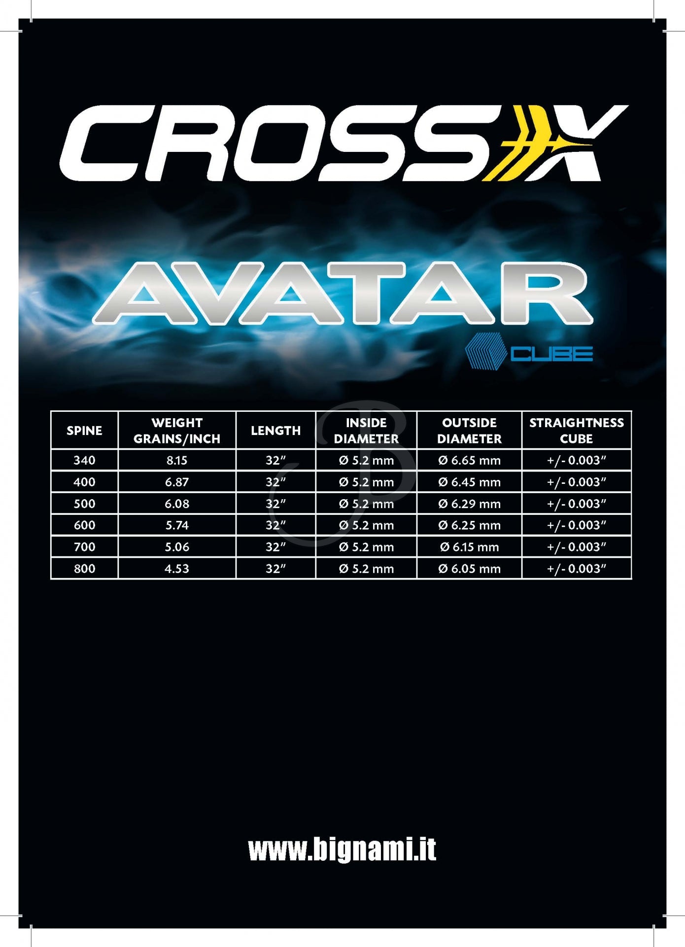 Tubes CROSS-X TUBE AVATAR