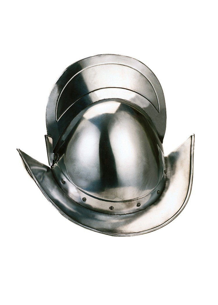 Casque morion espagnol Marto en acier inoxydable