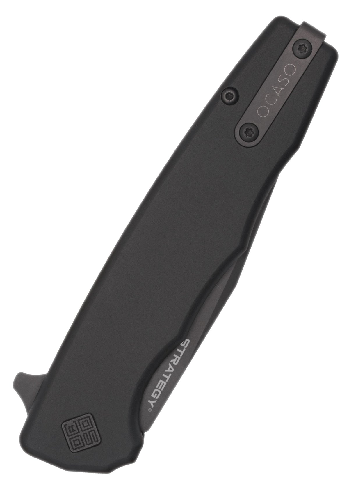 Couteau pliant Ocaso Strategy noir aluminium
