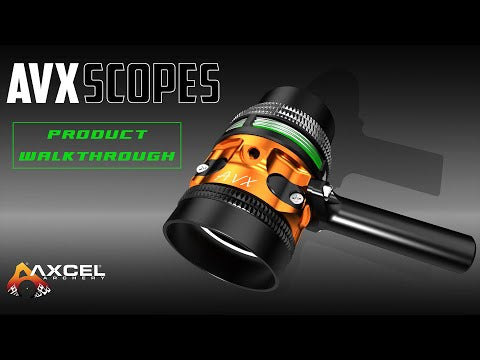 Scope Axcel AVX-41 – Diamètre 41 mm avec tige inox filetée #10-32