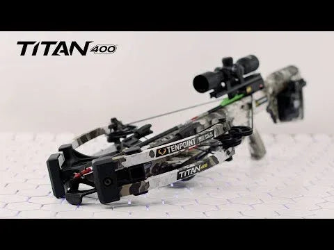 Arbalète à poulies TenPoint Titan 400 ACUdraw Silent Pro-View 400 Scope - Archery Connect