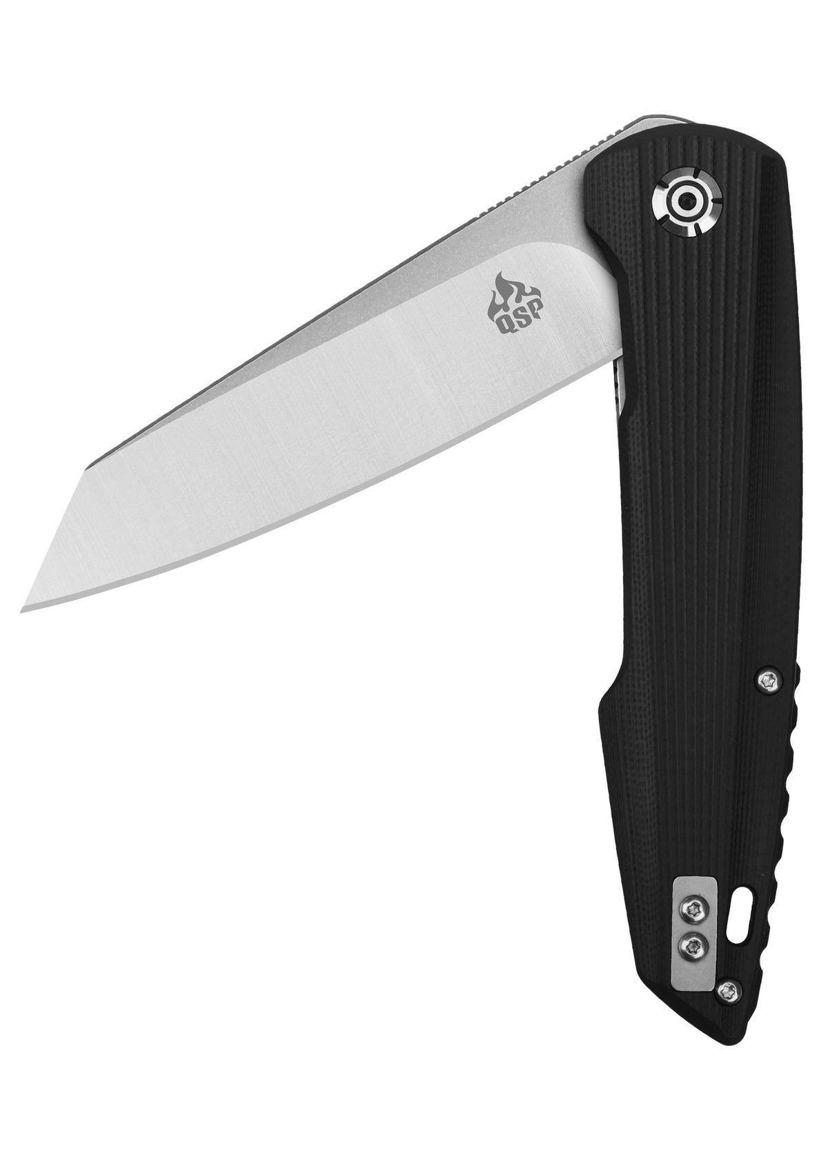 Couteau pliant QSP Phoenix, lame D2, manche G10 noir