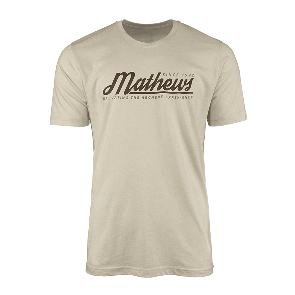 T-shirt Mathews Crossroad Tee Tan - Archery Connect