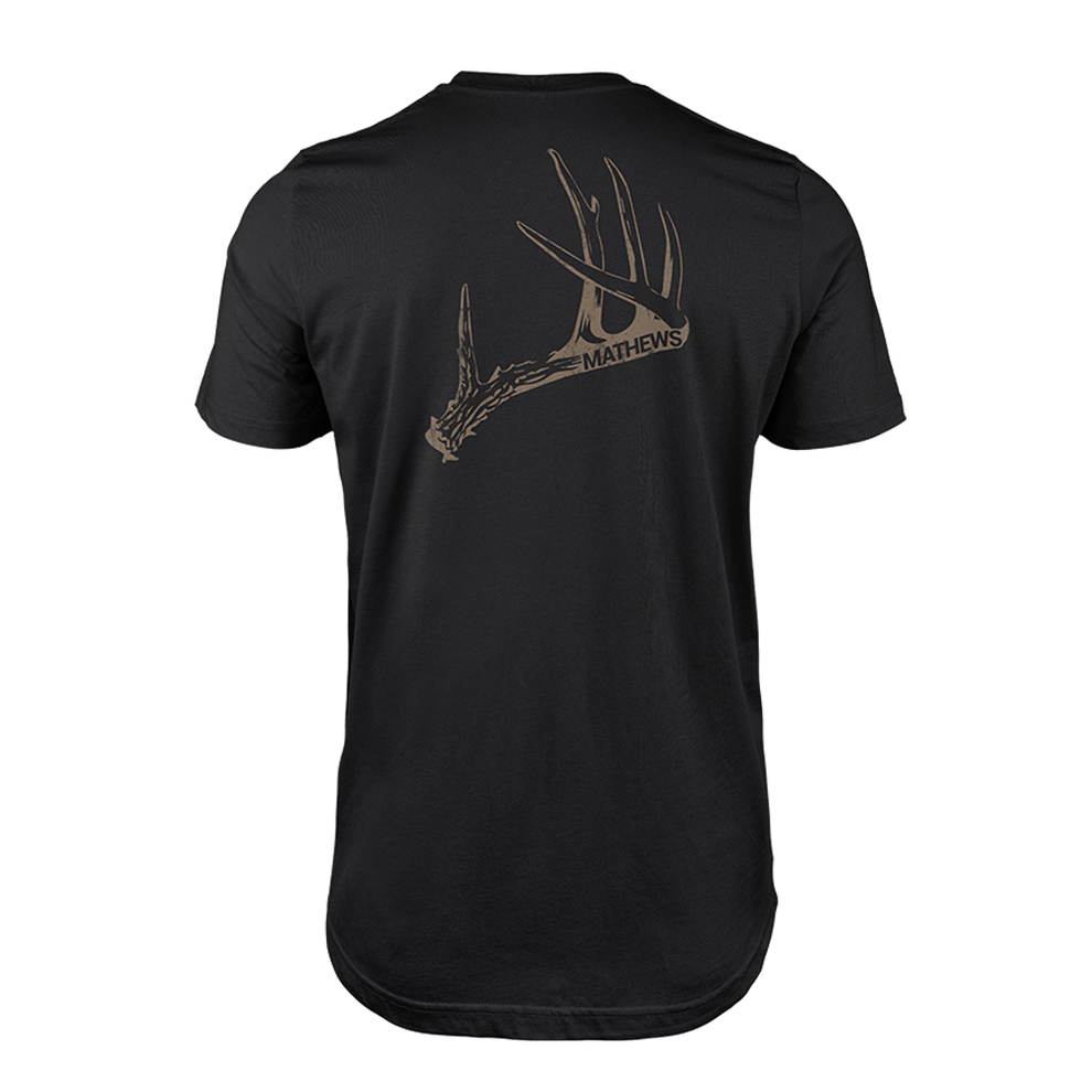 T-shirt Mathews Drop Tee Black - Archery Connect