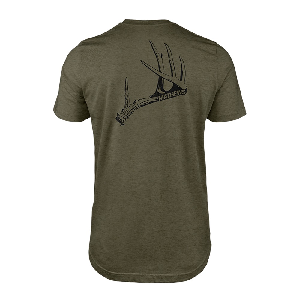 T-shirt Mathews Drop Tee Green - Archery Connect