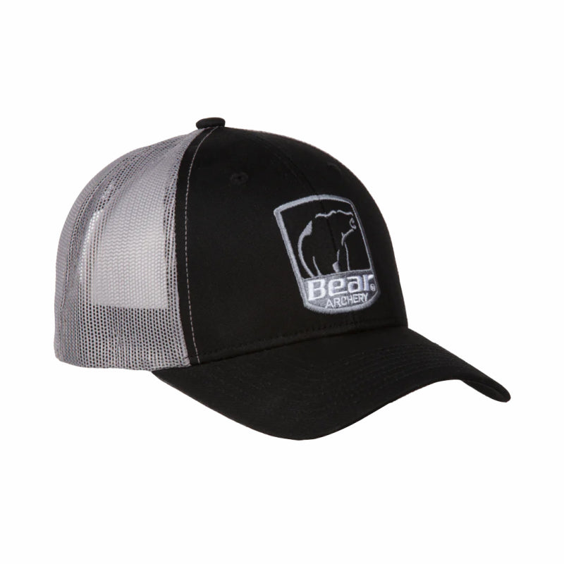 Casquette Bear Archery Shield Logo Silver - Archery Connect