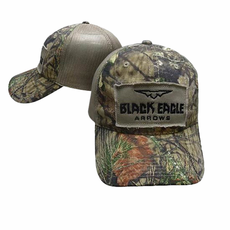 Casquette Black Eagle Snapback Hat Mossy Oak Camo Mesh - Archery Connect