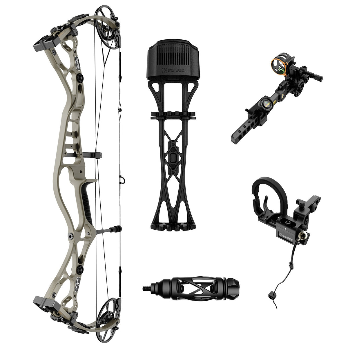 Arc à Poulies Sanlida Dragon 10 – Kit Chasse