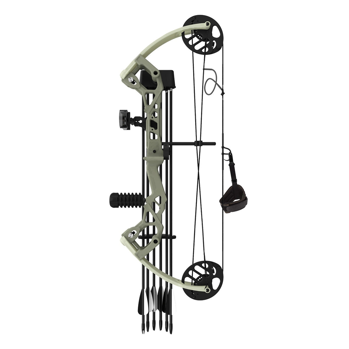 Arc à Poulies Sanlida Dragon X6 – Kit Complet – Vert Wilderness