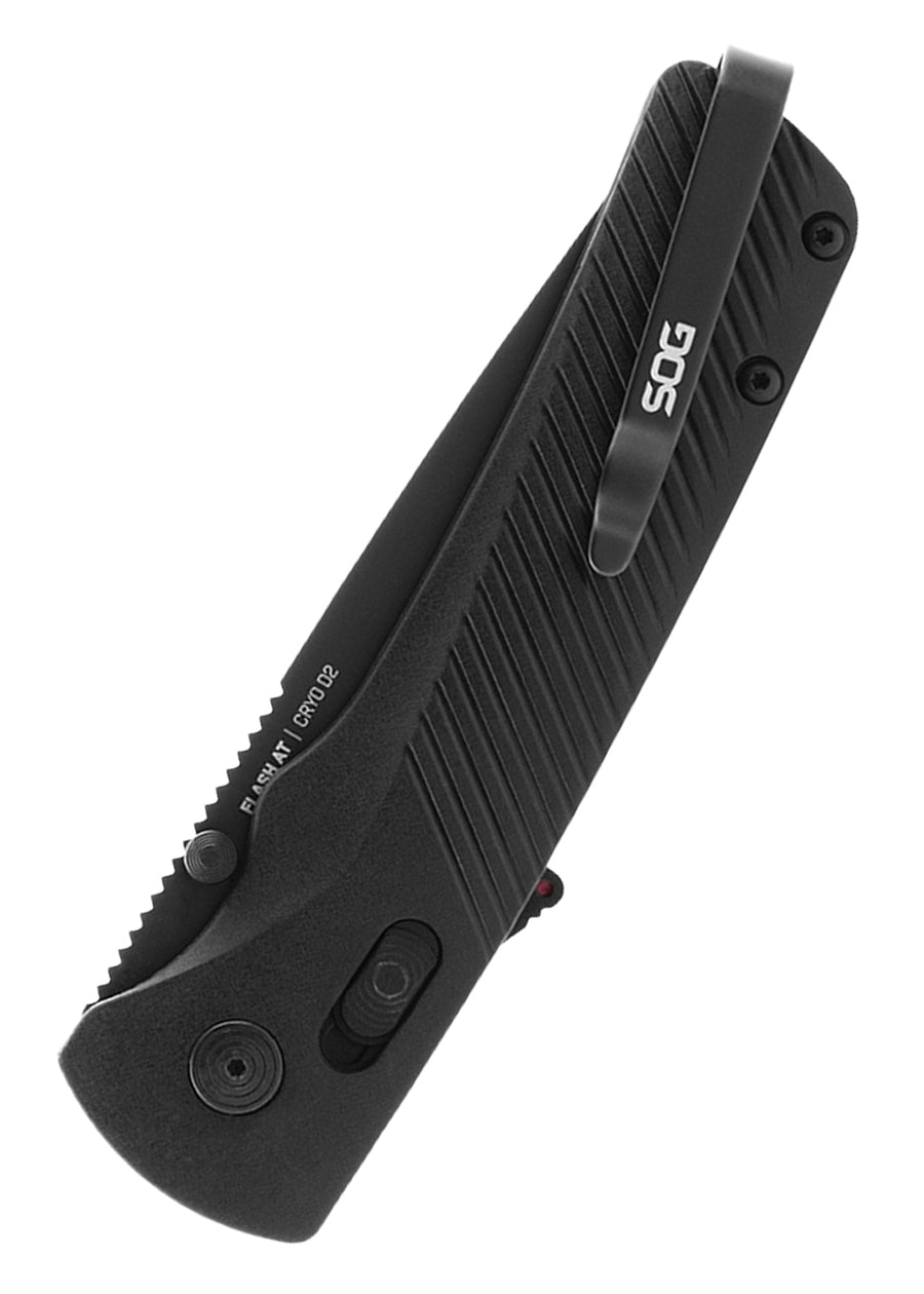 Couteau pliant SOG Flash AT Blackout noir