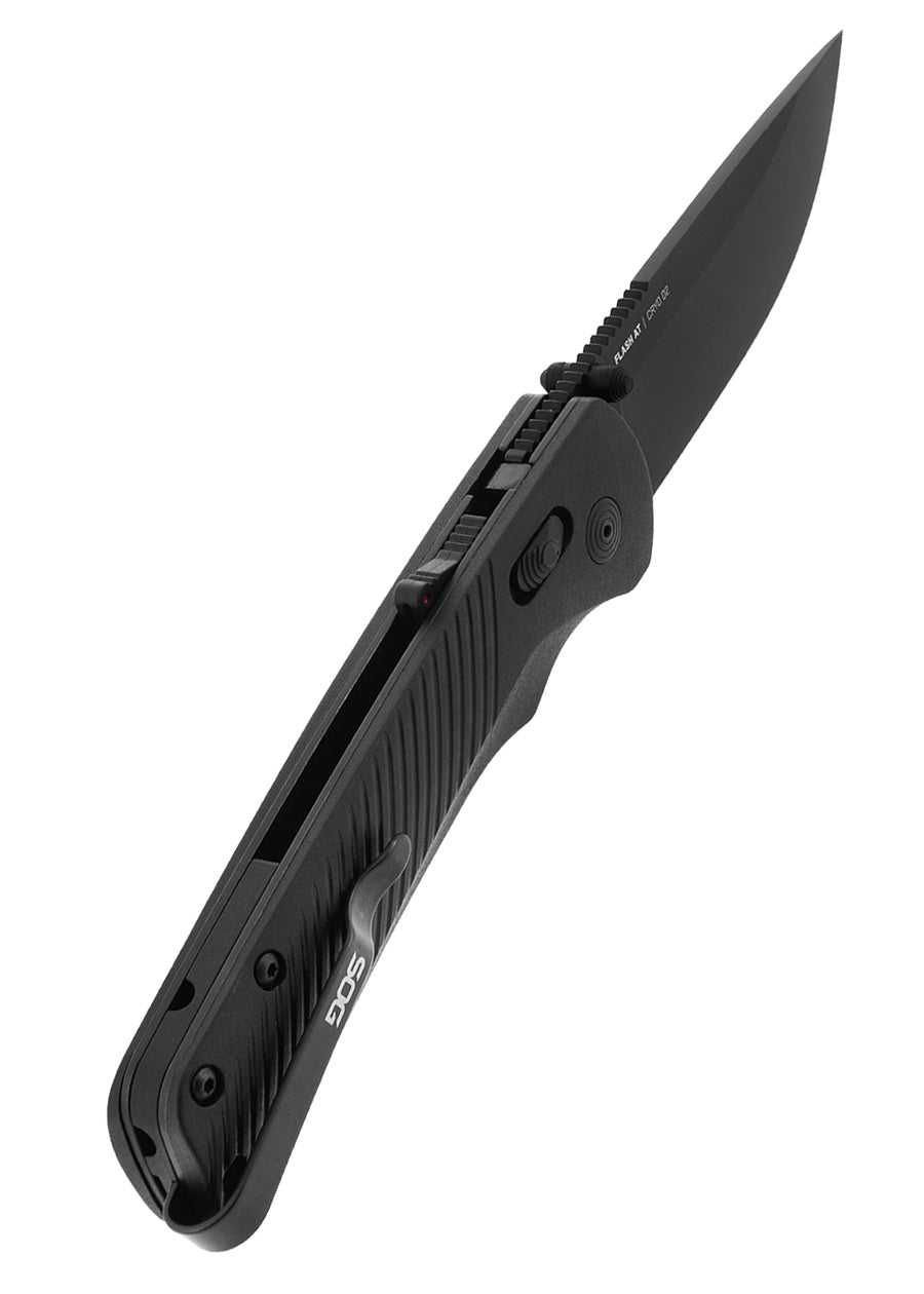 Couteau pliant SOG Flash AT Blackout noir