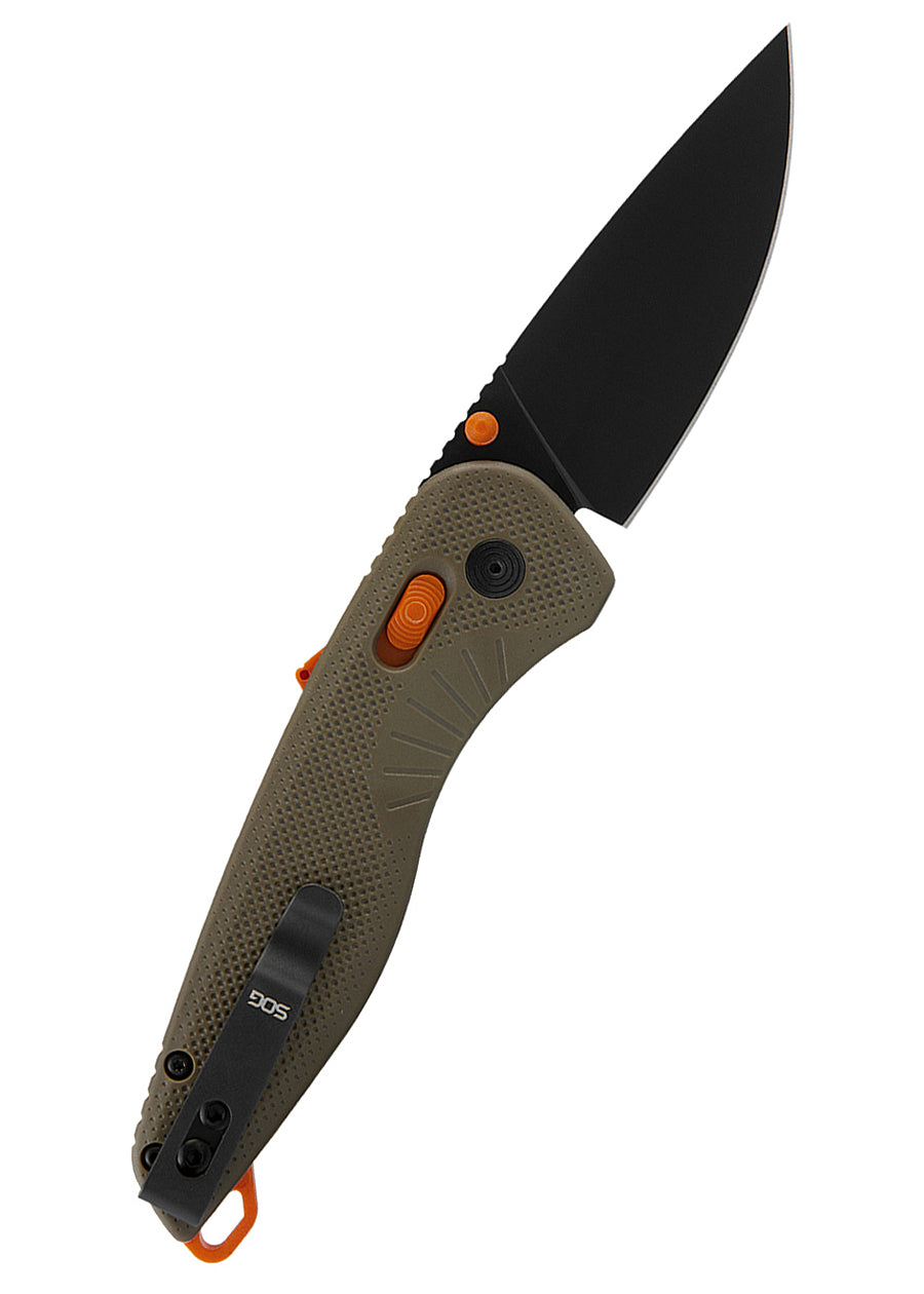 Couteau pliant SOG Aegis AT Tan & Blaze