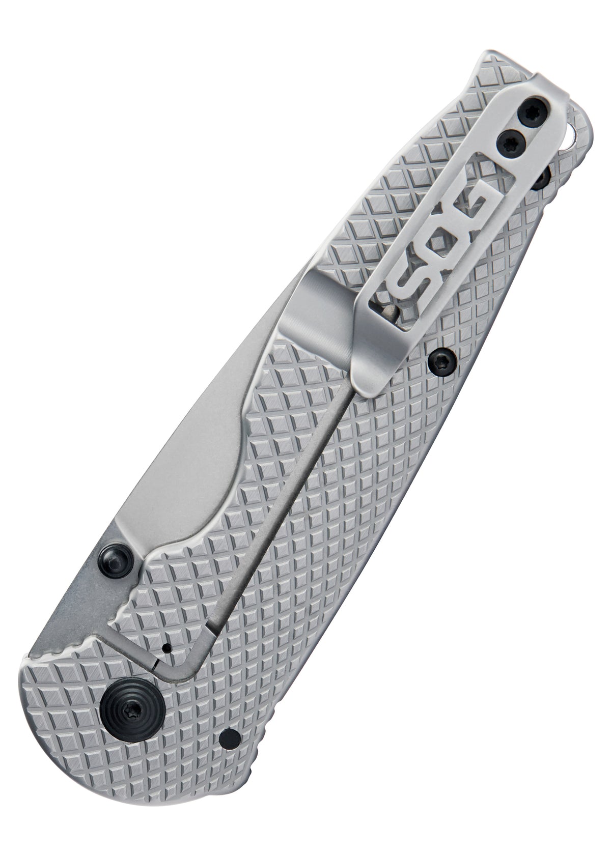 Couteau pliant SOG Flash FL, lame 8Cr13MoV, manche inox