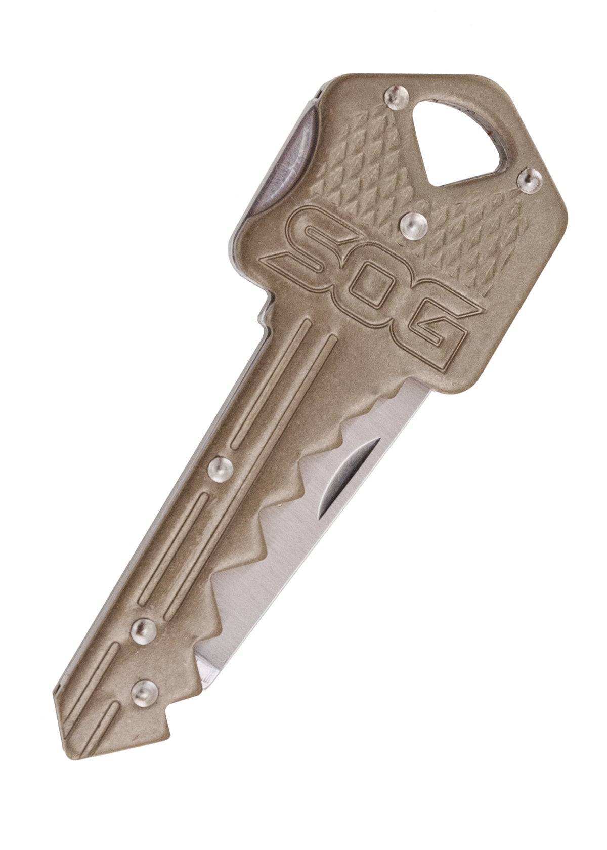 Couteau porte-clés SOG Key Knife finition laiton