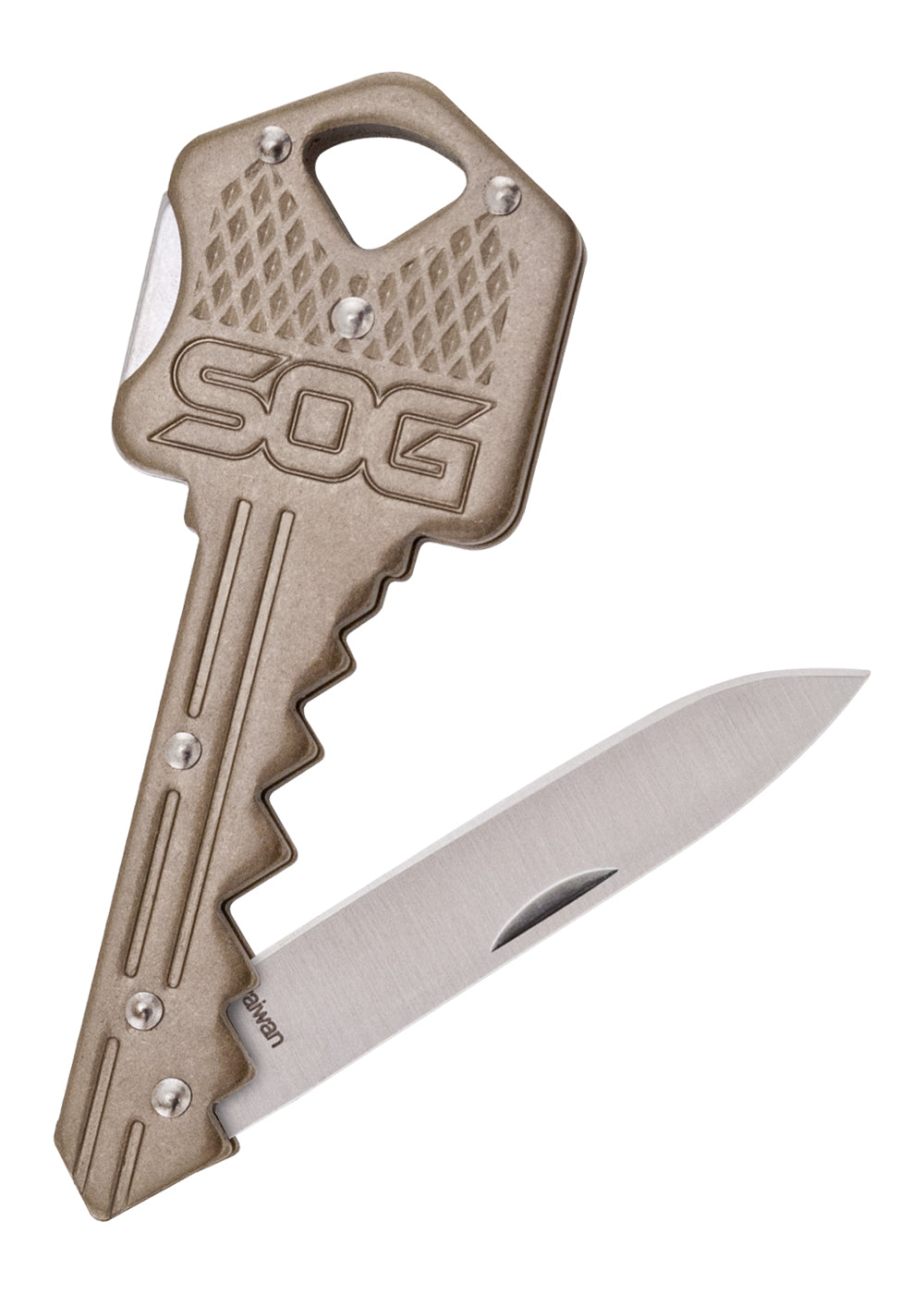 Couteau porte-clés SOG Key Knife finition laiton