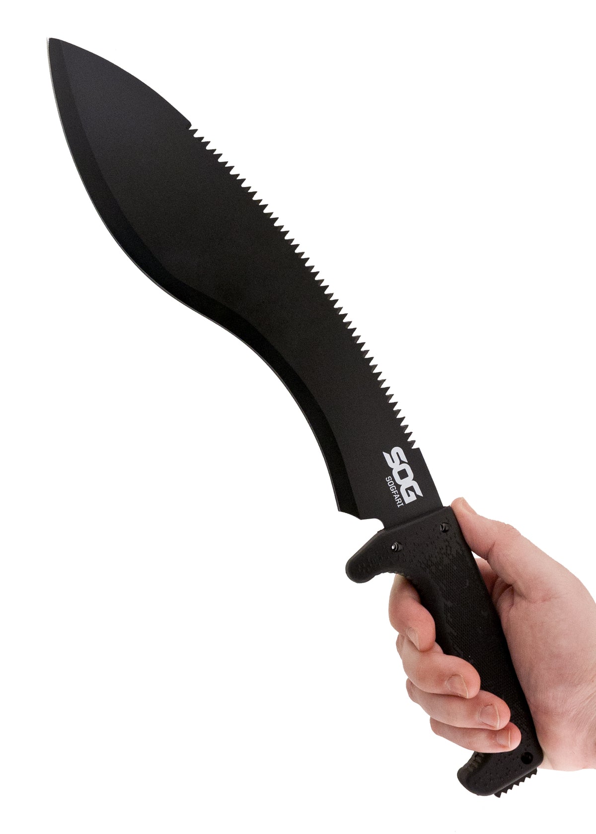 Machette SOG SOGfari Kukri noire