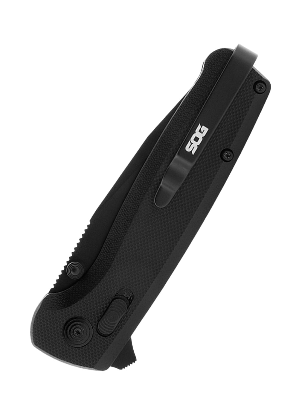 Couteau pliant SOG Terminus XR noir, lame D2, manche G10
