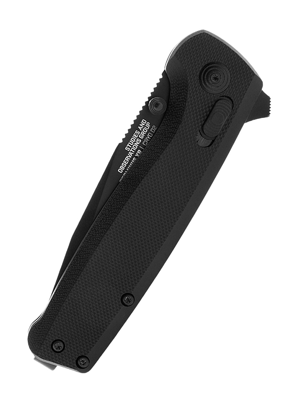 Couteau pliant SOG Terminus XR noir, lame D2, manche G10