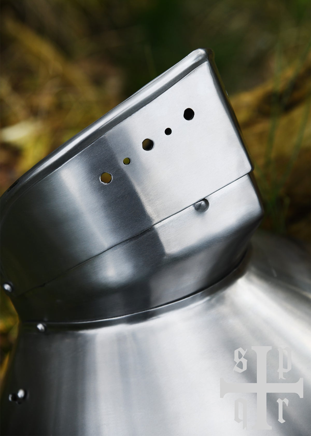 Bavière avec gorgerin en acier 1,6 mm