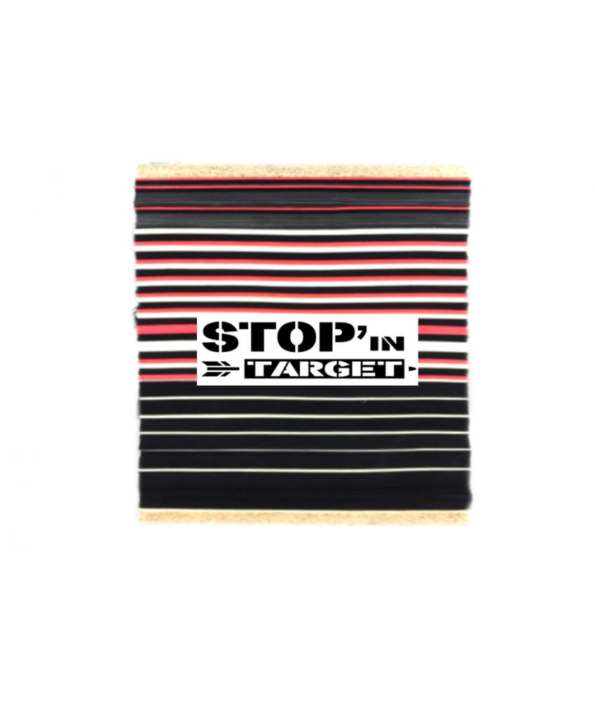 Cible en bandes de mousse compressée Stop'in Target Pack Band 60x60x30 cm