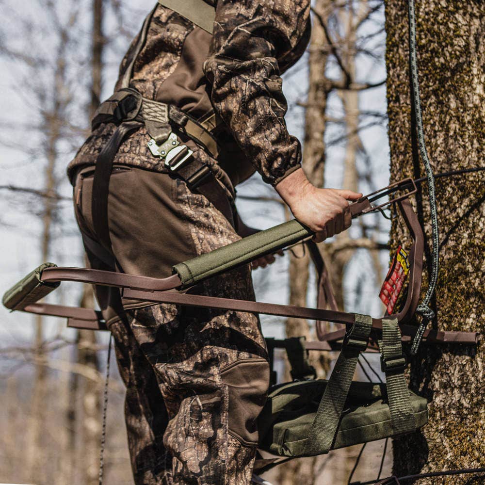 Treestand auto-grimpeur Summit Viper Steel