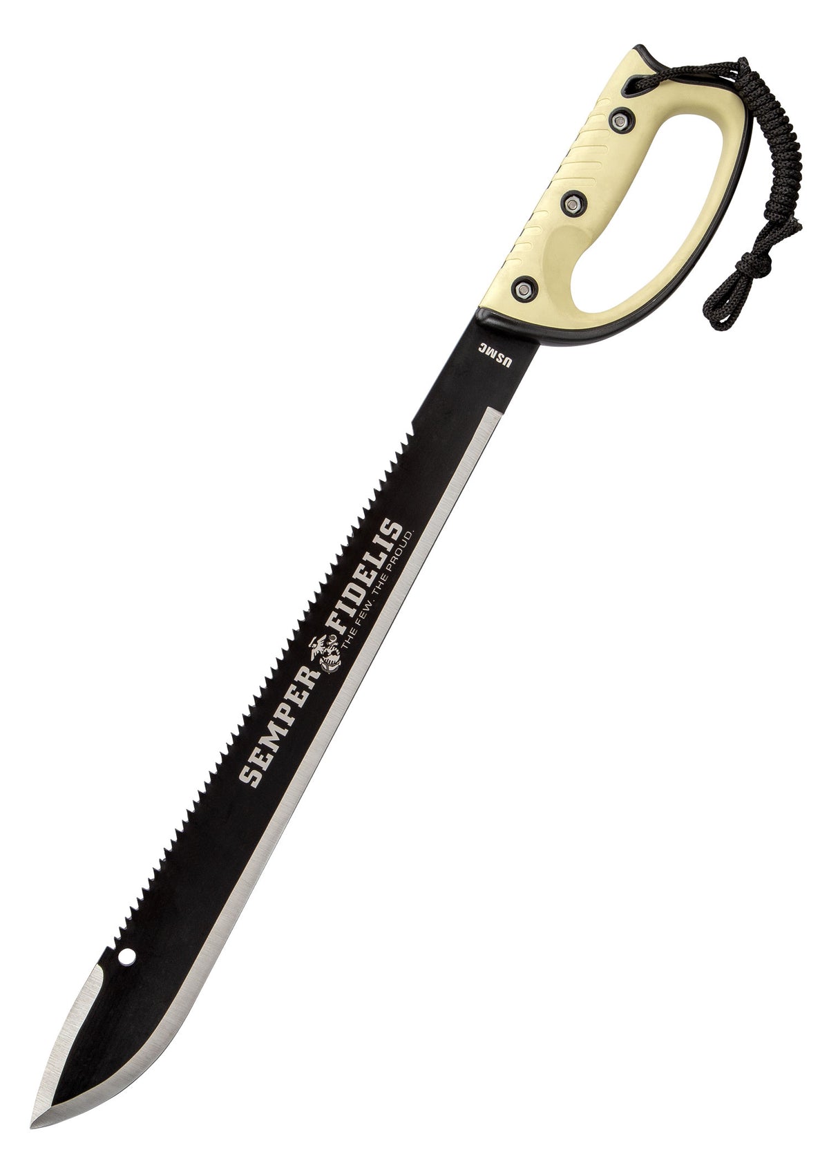 Machette United Cutlery USMC Semper Fi Sawback