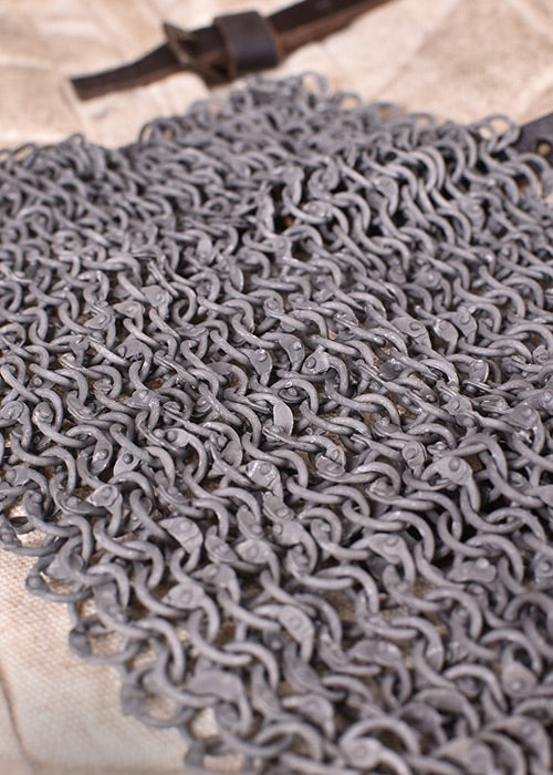 Coiffe de mailles ARR en aluminium riveté gris foncé, DI 8 mm