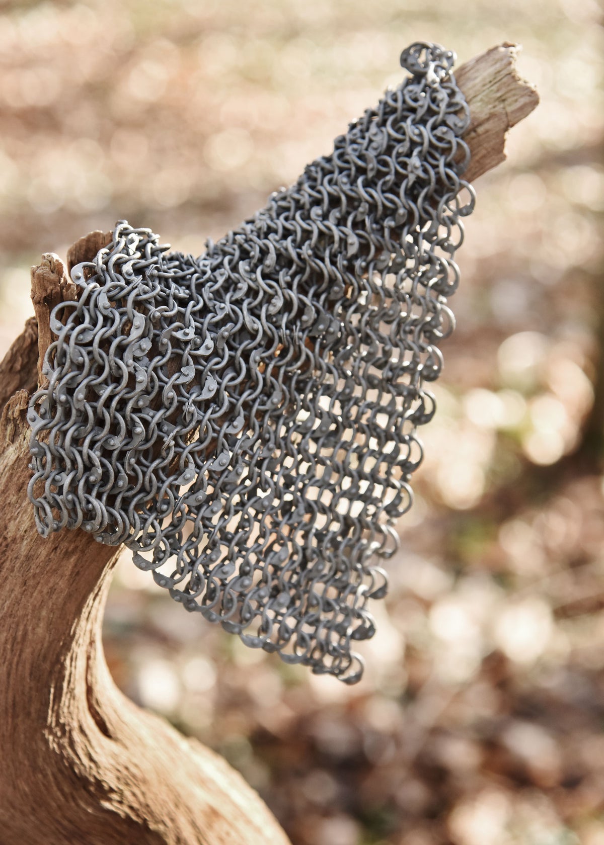 Pièce de maille ARR 20 x 20 cm en aluminium riveté, DI 8 mm