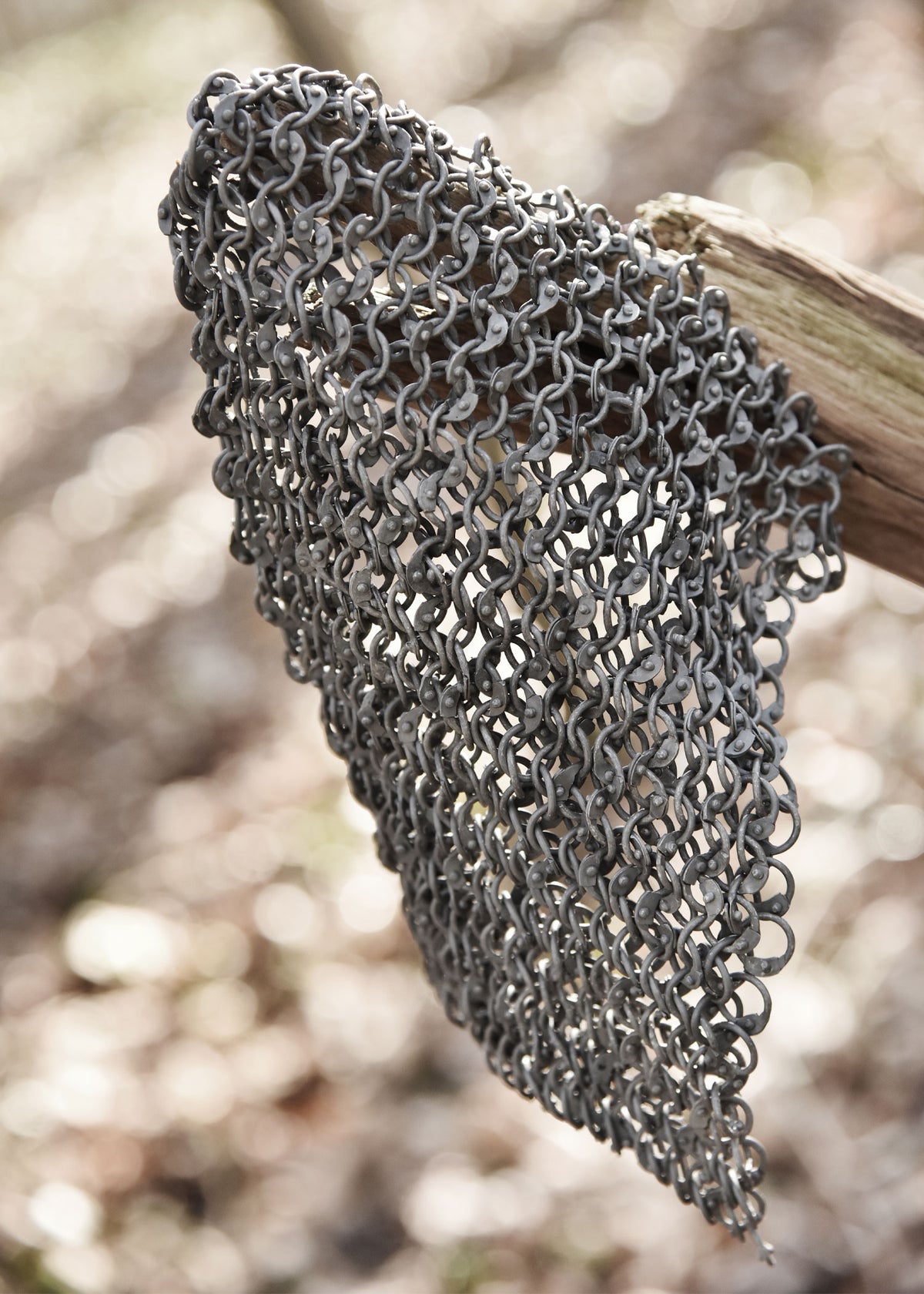 Pièce de maille ARR 20 x 20 cm en aluminium riveté, DI 8 mm