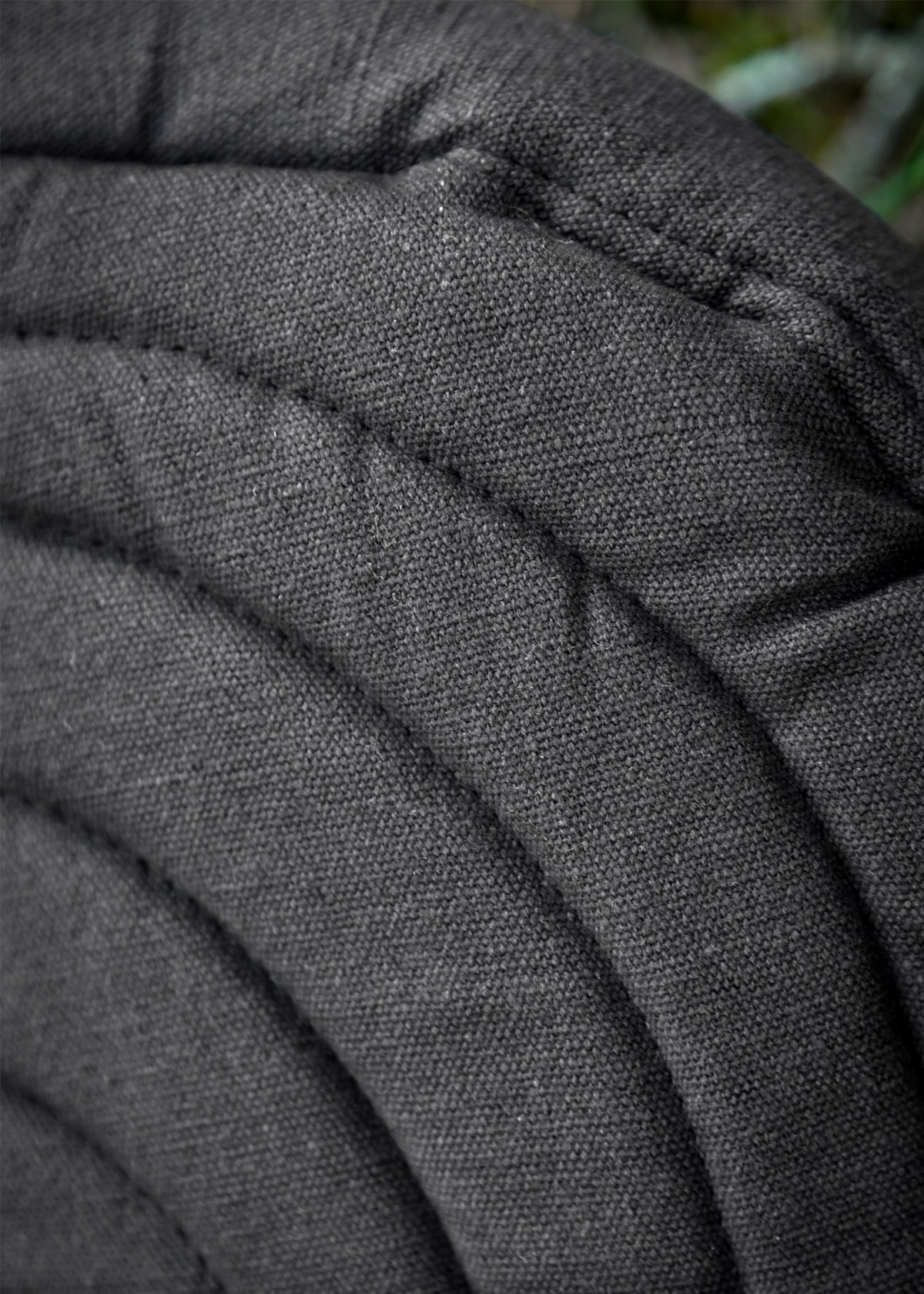 Cagoule rembourrée médiévale noire