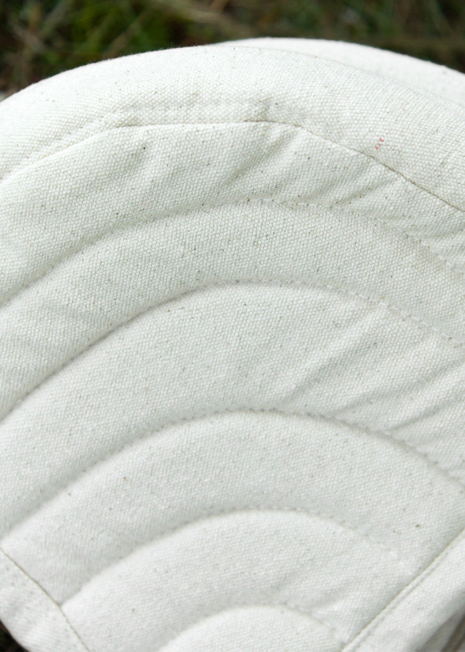 Cagoule rembourrée en coton naturel