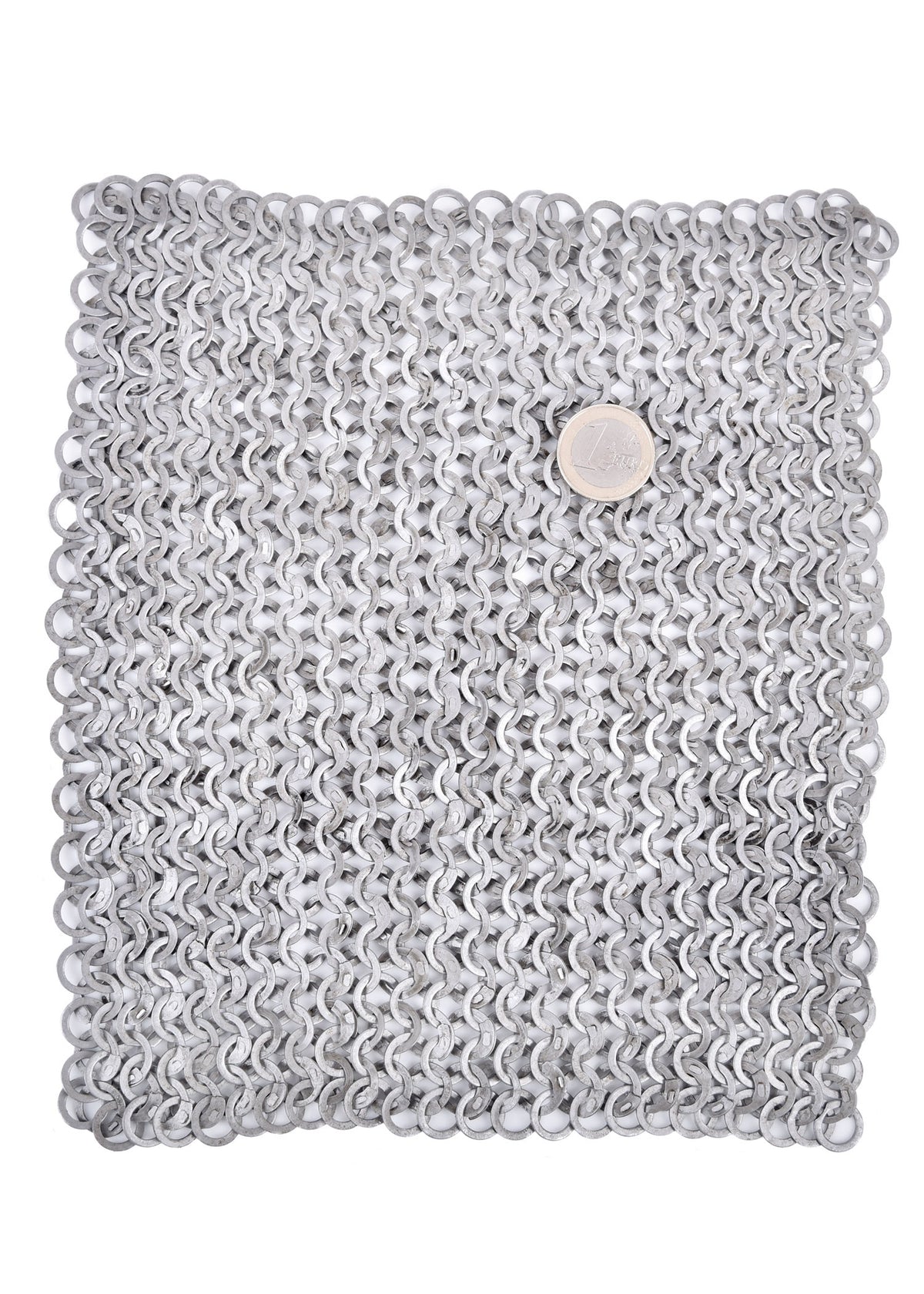 Carré de mailles FWM à anneaux plats et rivets en coin, 20 x 20 cm