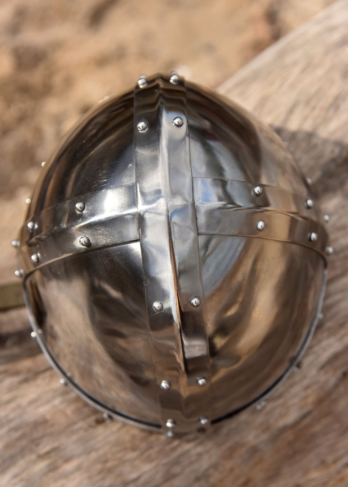 Casque à barrette normand, acier 2 mm