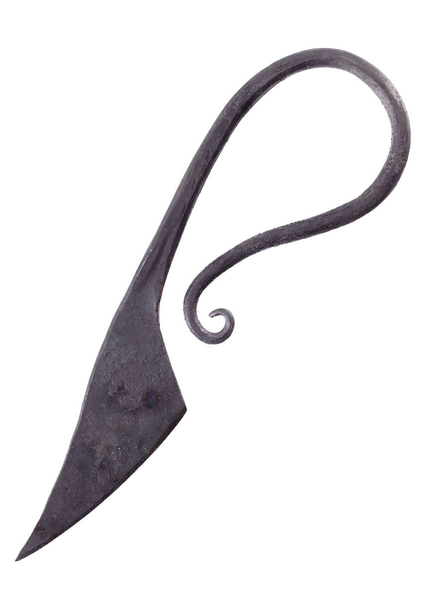 Couteau utilitaire, forgé à la main, environ 15cm de long
