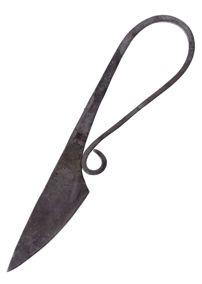 Couteau utilitaire, forgé à la main, environ 20cm de long