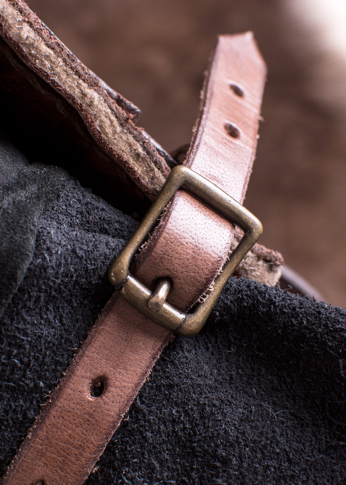 Moufle de protection rembourrée en cuir pour escrime et combat d'exhibition