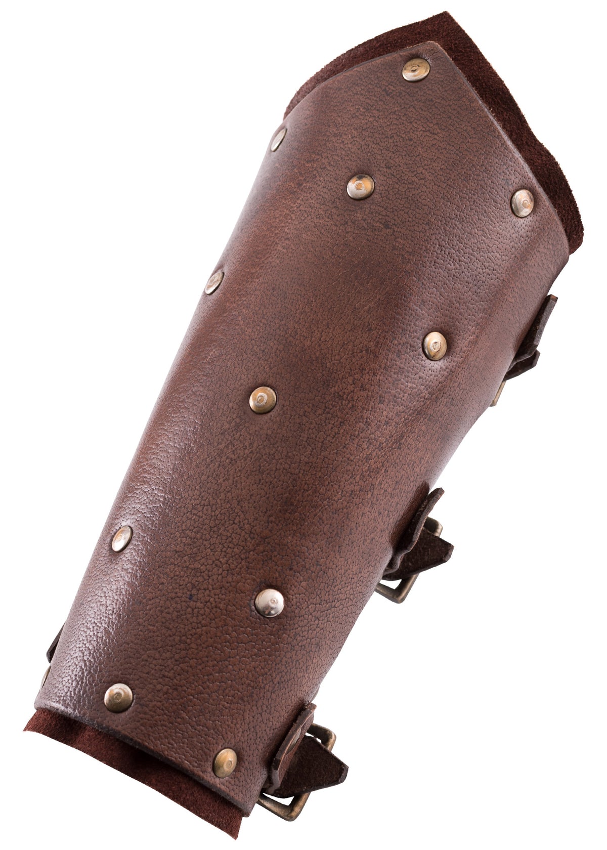 Brassards en cuir rivété doublé daim Ulfberth