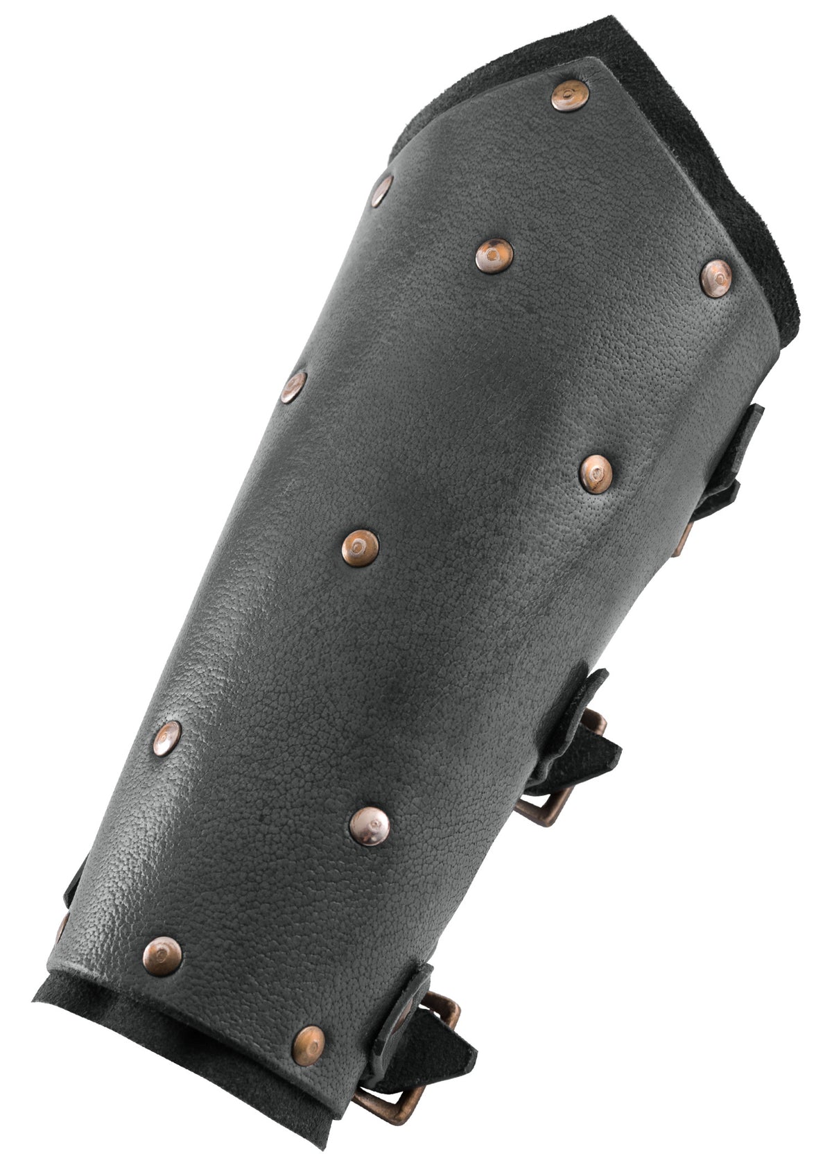 Brassards en cuir rivété doublé daim Ulfberth
