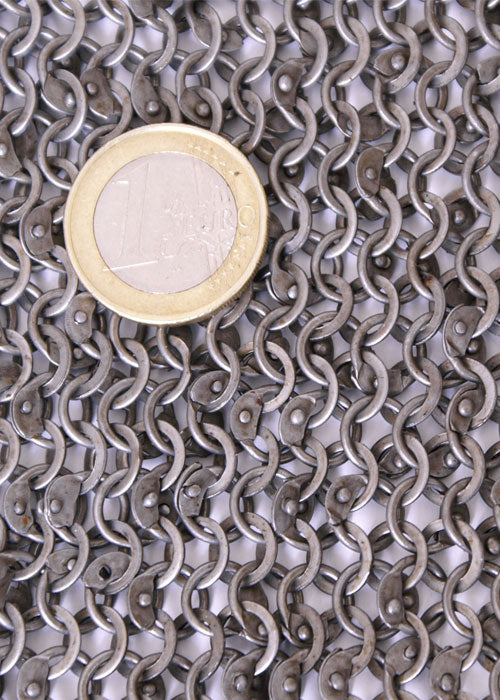 Cotte de mailles romaine d'auxiliaire en maille RM, DI 6 mm